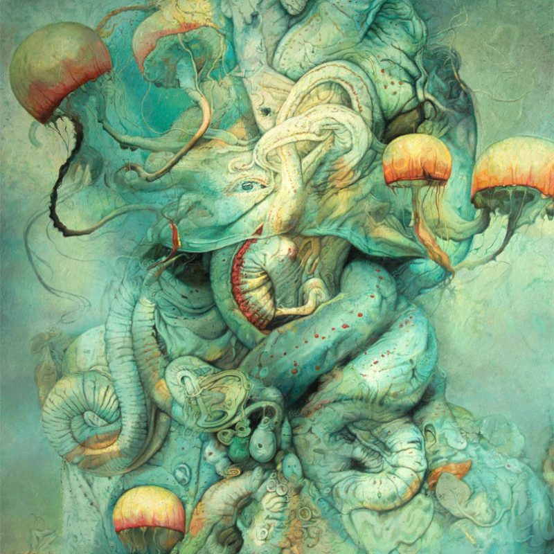 Coral, 60" x 48", Oil on canvas, 2024
