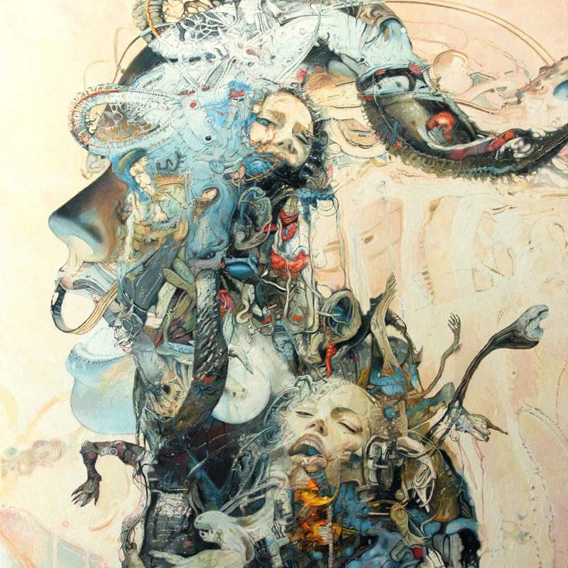 Ecstasy, 60" x 48", Oil on canvas, 2024