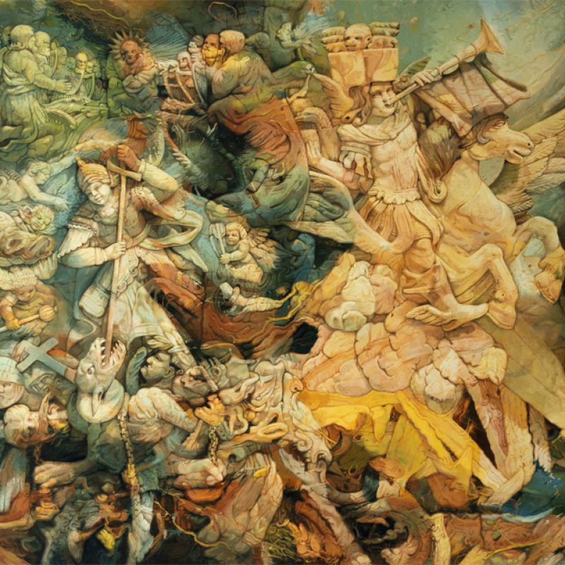 Unleashed, 48" x 60", Oil on canvas, 2025