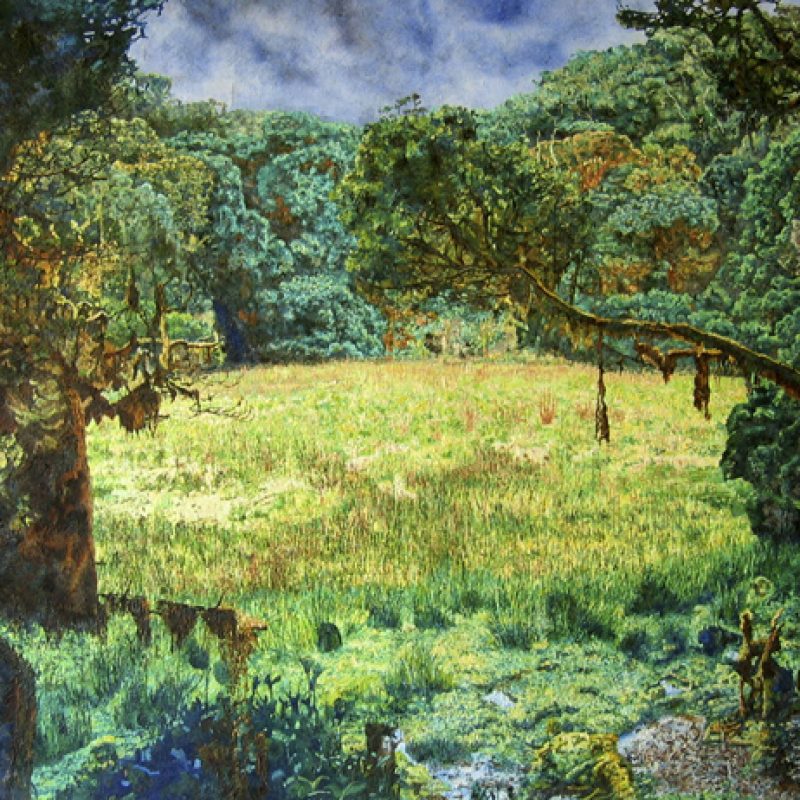 Siblaw Taraw, 32"x 40", Oil on canvas, 1999